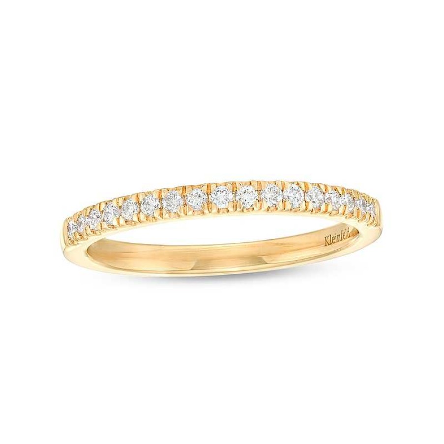 Rings Zales | Kleinfeld® X Zales 1/5 Ct. T.W. Certified Lab-Created Diamond Anniversary Band In 18K Gold (F/Vs2)