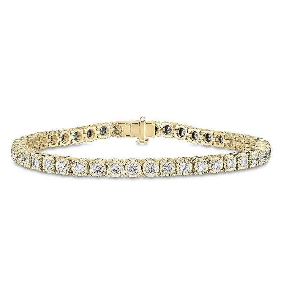 Bracelets Zales | 1 Ct. T.W. Diamond Tennis Bracelet In 14K Gold