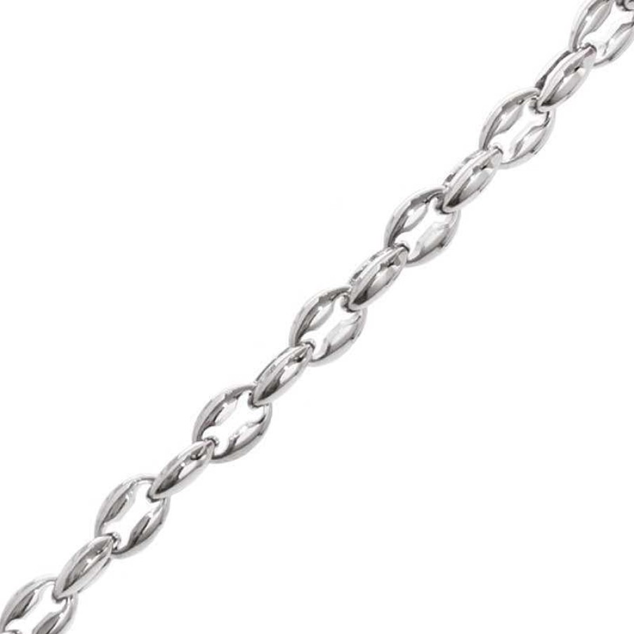 Bracelets Zales | Men'S 12.0Mm Anchor Link Chain Bracelet In Stainless Steel - 8.75"