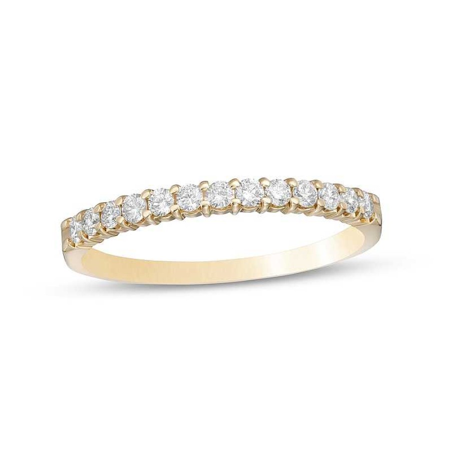 Rings Zales | 1/4 Ct. T.W. Diamond Anniversary Band In 14K Gold