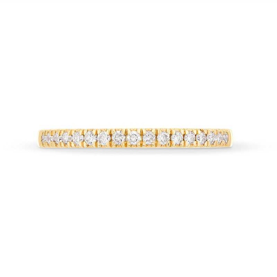 Rings Zales | Kleinfeld® X Zales 1/5 Ct. T.W. Certified Lab-Created Diamond Anniversary Band In 18K Gold (F/Vs2)