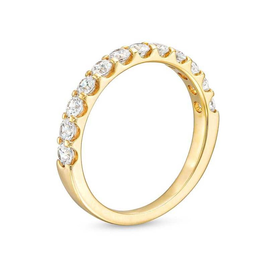 Rings Zales | 3/4 Ct. T.W. Diamond Wedding Band In 10K Gold