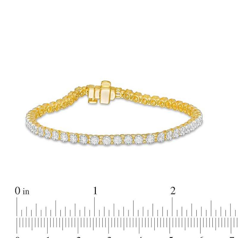 Bracelets Zales | 2 Ct. T.W. Diamond Tennis Bracelet In 10K Gold