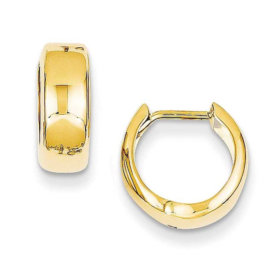 Earrings Zales | 12.0Mm Hoop Earrings In 14K Gold