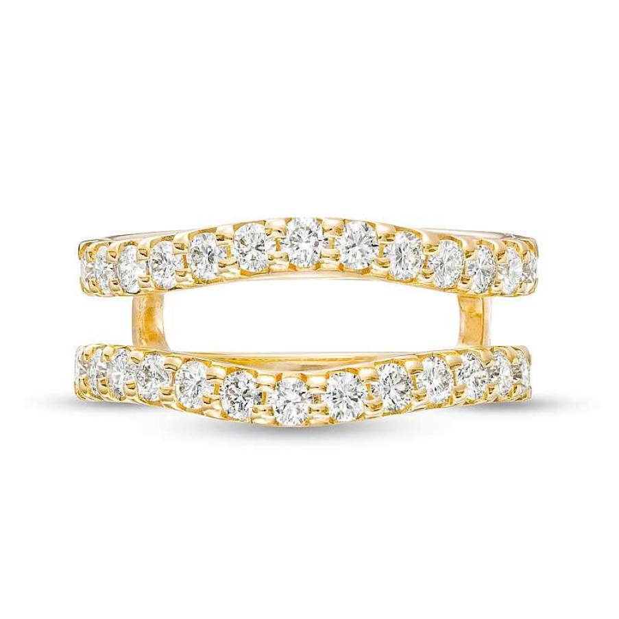 Rings Zales | 7/8 Ct. T.W. Diamond Solitaire Enhancer In 14K Gold