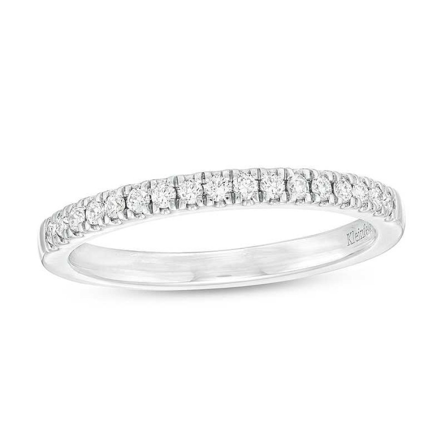 Rings Zales | Kleinfeld® X Zales 1/5 Ct. T.W. Certified Lab-Created Diamond Anniversary Band In Platinum (F/Vs2)